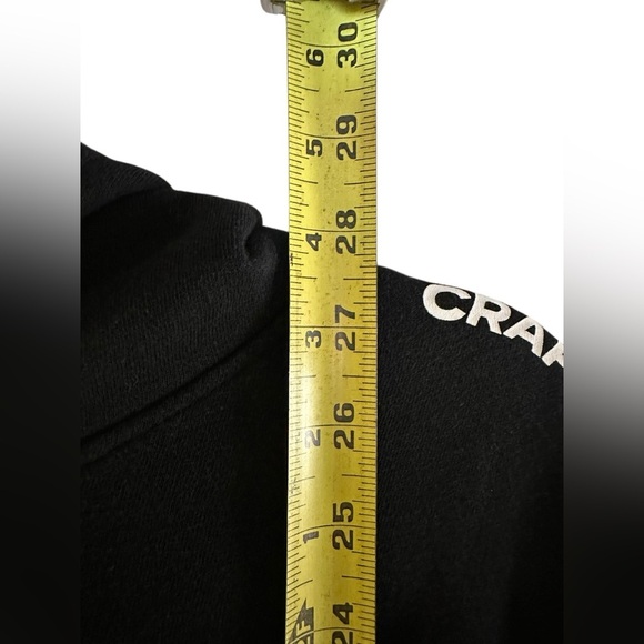 Craft Captain Graphic Hoodie Black Unisex XL Pullover Fleece Cotton Athleisure - Picture 5 of 10